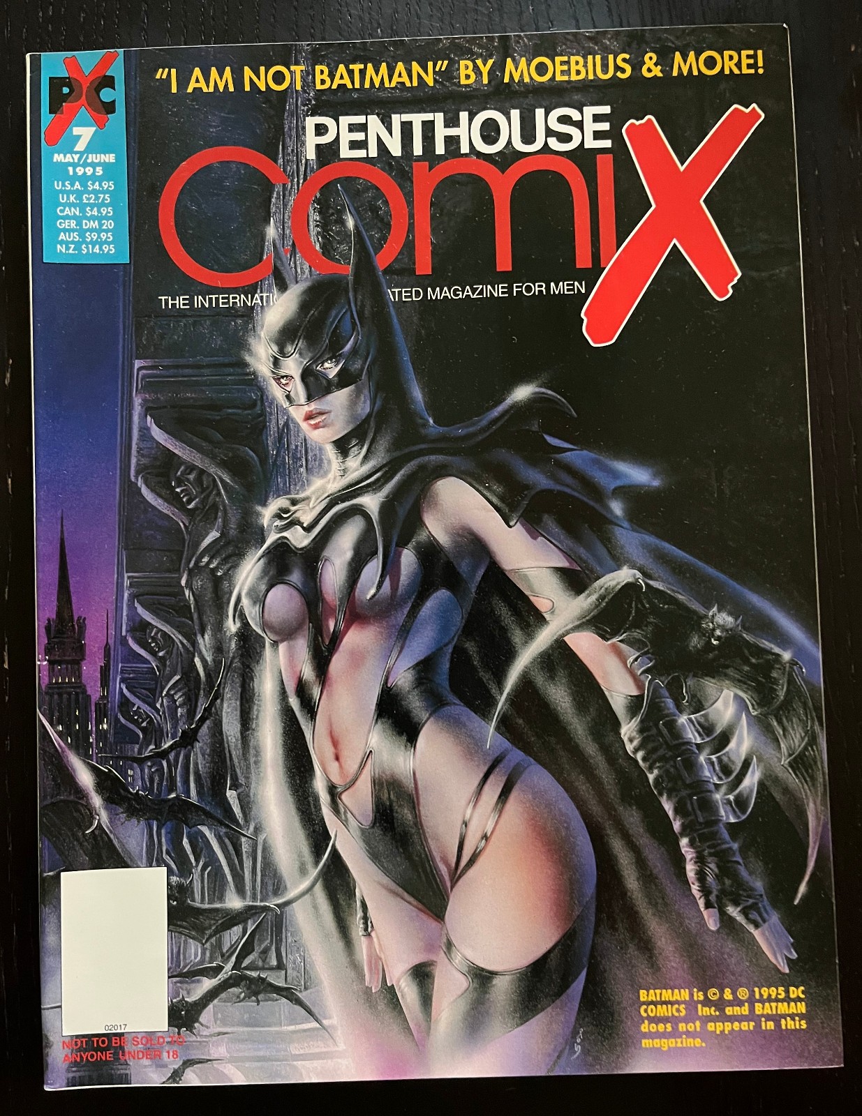 Lot of 4 Penthouse Comix - Penthouse Comix #1, #7, #15, #17