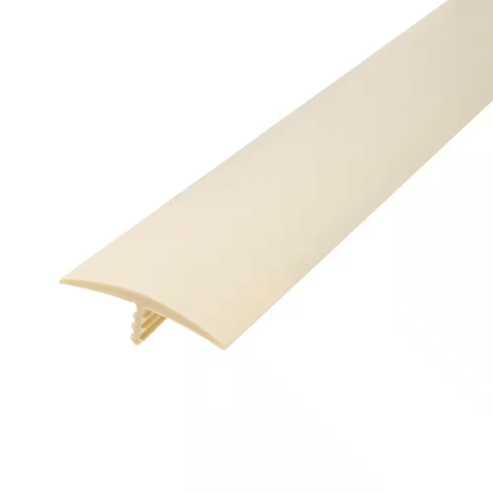 1-1/4 In. Almond Flexible Polyethylene Center Barb Hobbyist Pack Bumper Tee Moul