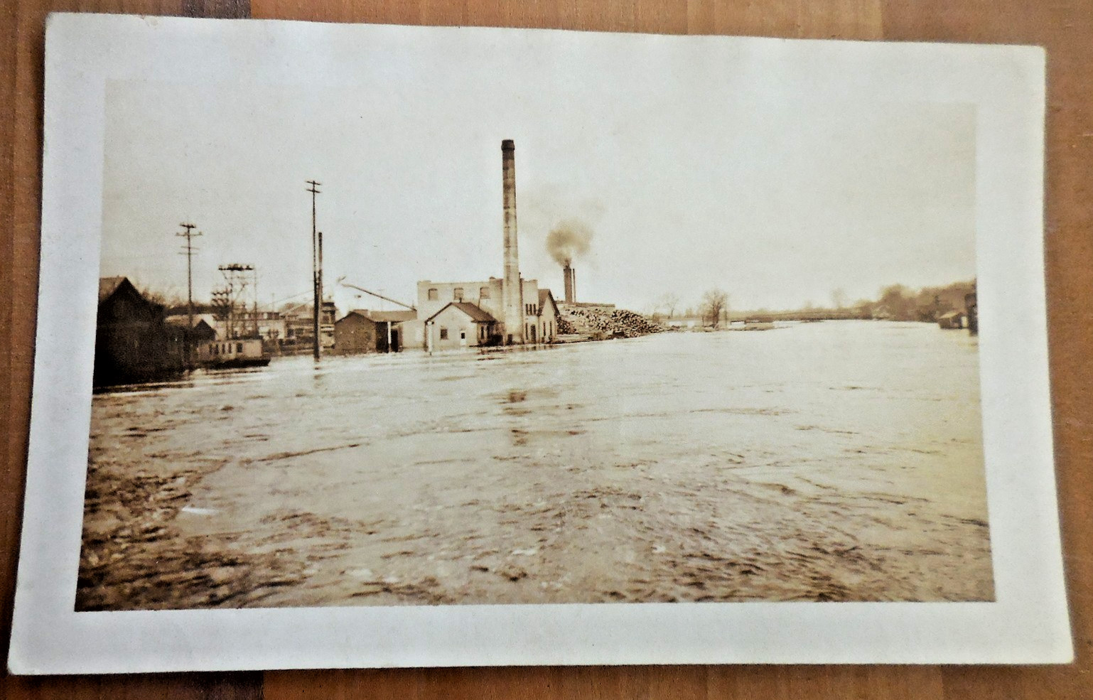 Snohomish Washington Flood Real Photo Postcard RPPC
