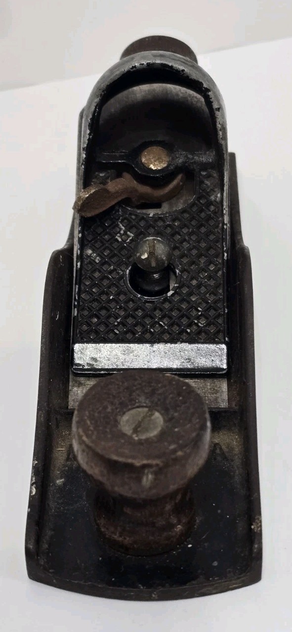 Vintage 7 Inch Dunlap Wood Block Smooth Bottom Plane 217-16  Made In USA
