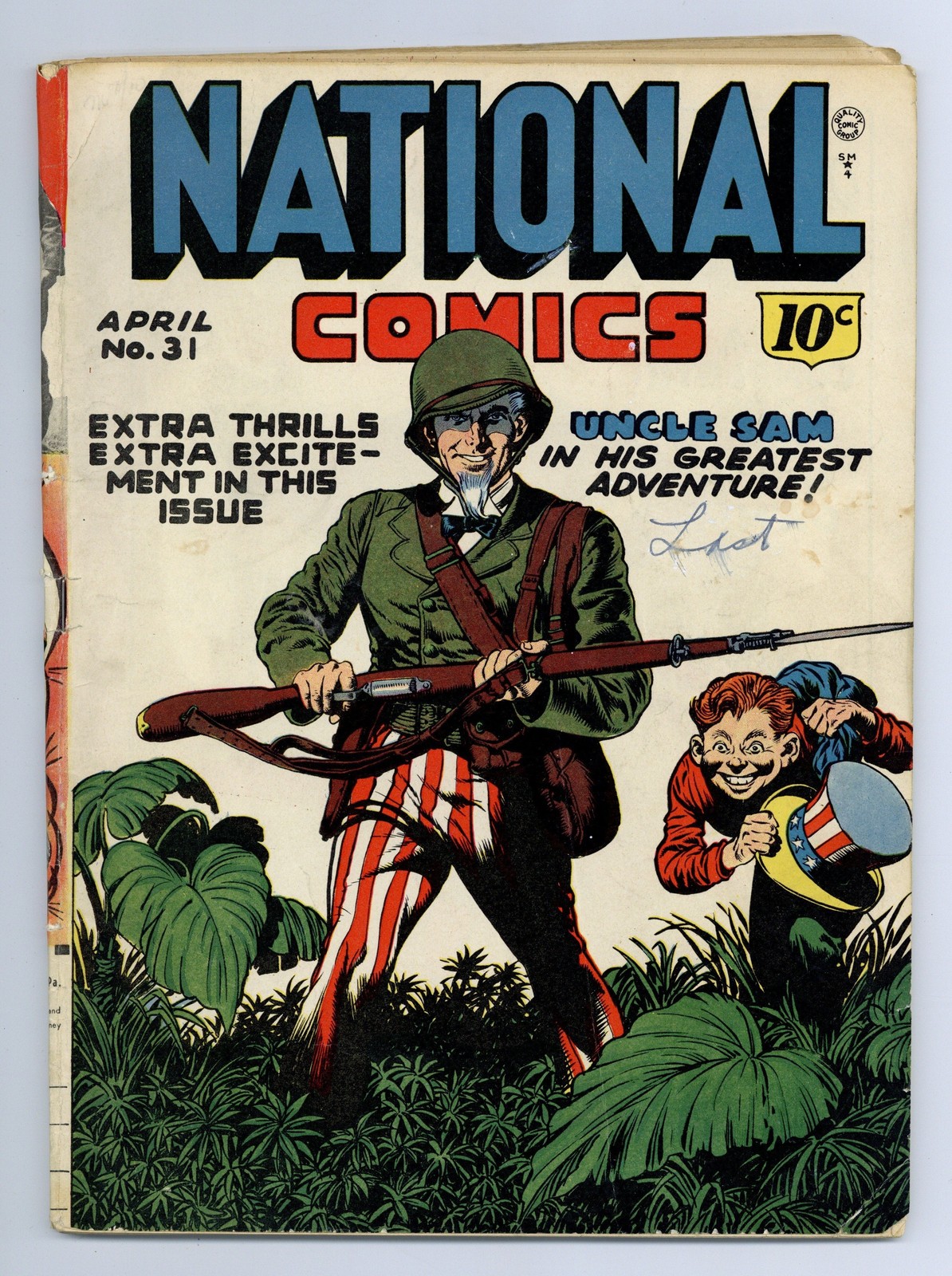 National Comics #31 GD+ 2.5 1943