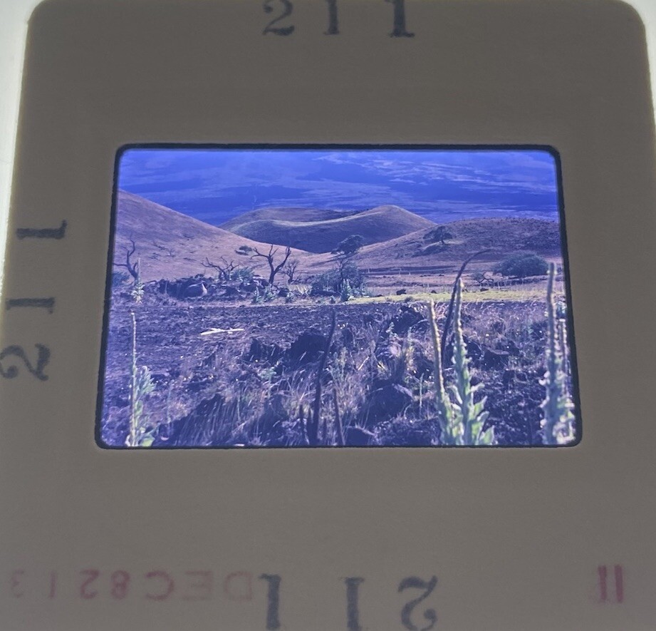 1980s Slide 35mm Haleakala Maui Hawaii