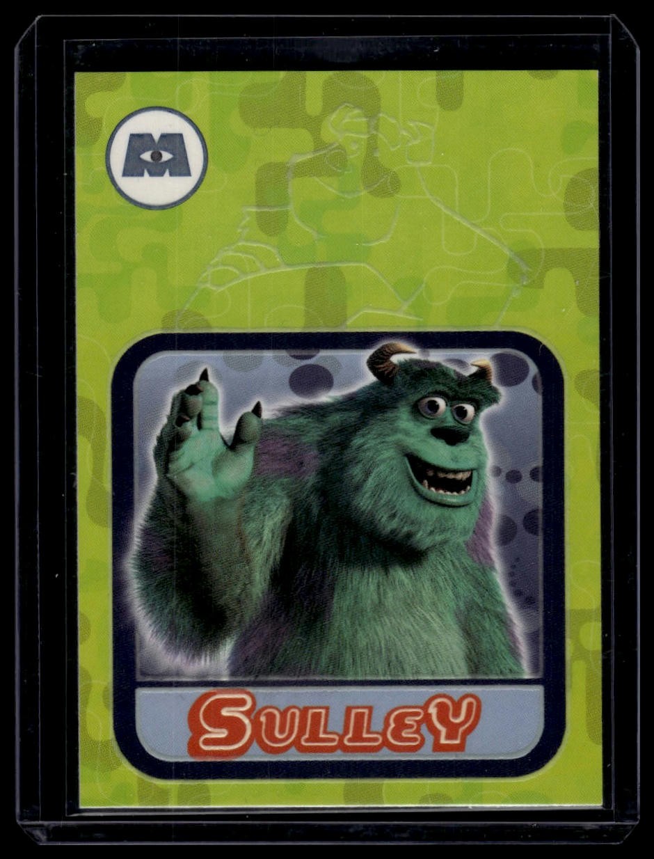 2001 Topps Monsters Inc Glow In The Dark Sulley #1 2001 Topps Monsters Inc Glow In The Dark Sulley #1