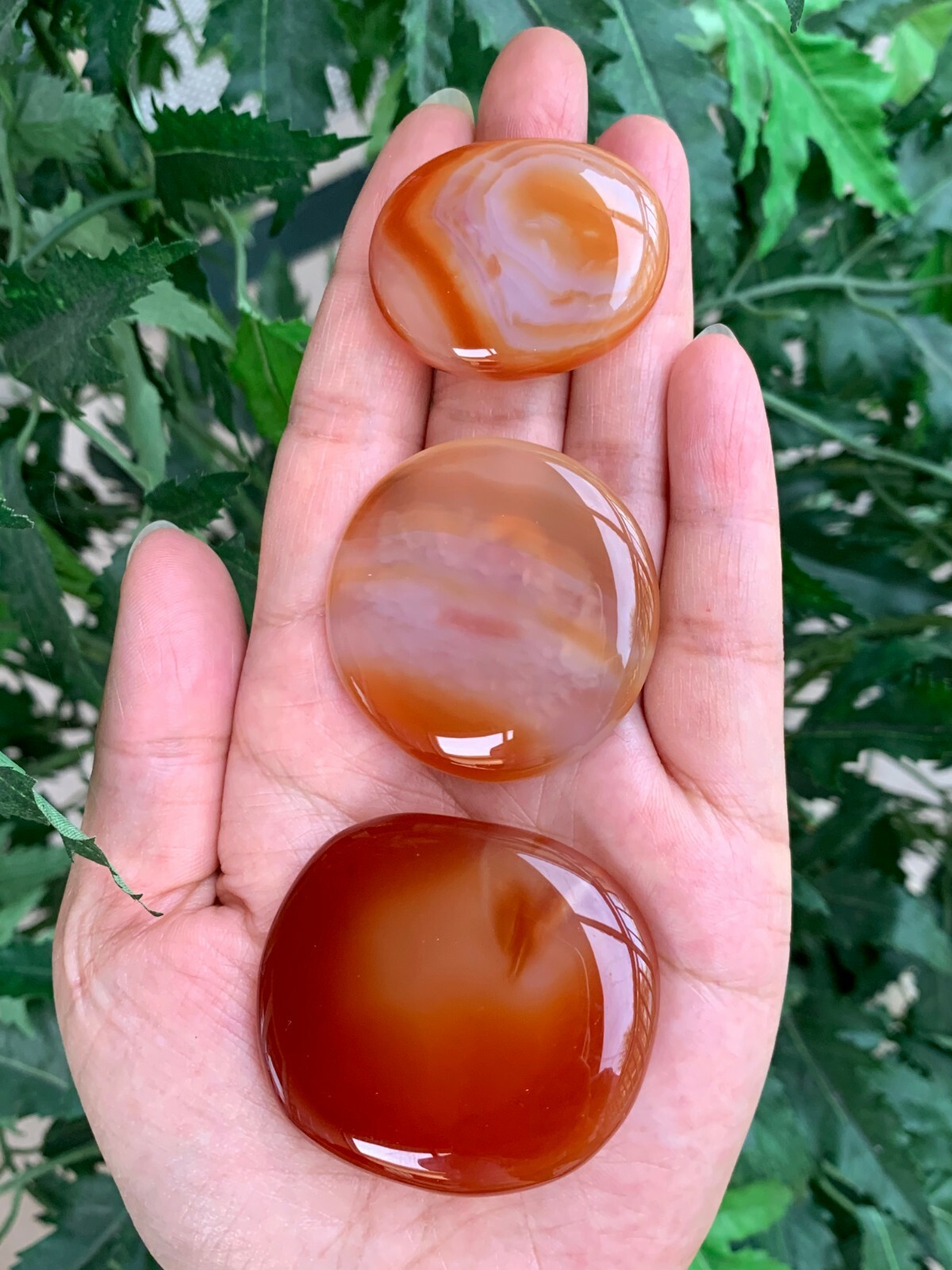 Carnelian Smooth Stone, 1.5 Carnelian Smooth Stone, 1.5
