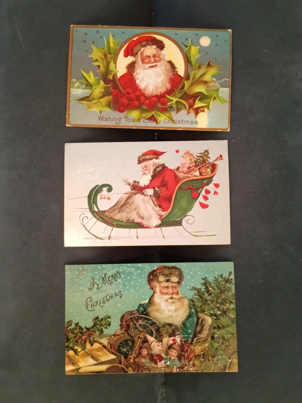 Antique Santa Claus, 1909 / 10,  Embossed , VGC