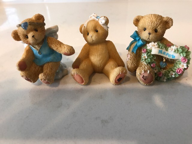 Lot of 3 Cherished Teddies March