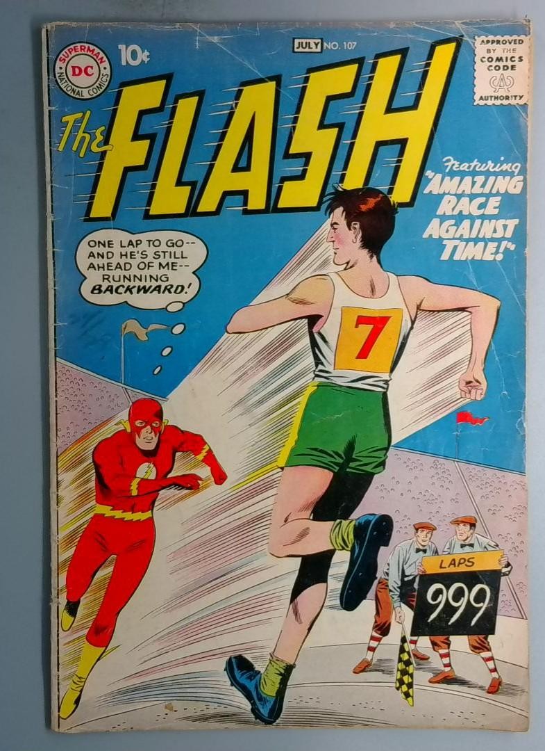 Flash #107 VG- 2nd Appearance of Gorilla Grodd DC 1959 Copy2 Flash #107 VG- 2nd Appearance of Gorilla Grodd DC 1959 Copy2