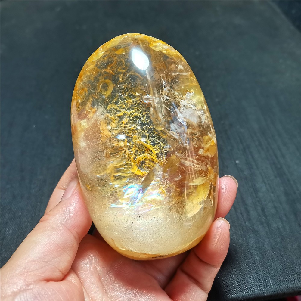 RARE 404G Natural Garden Phantom Stone Scenic Stone Energy Healing  CY103