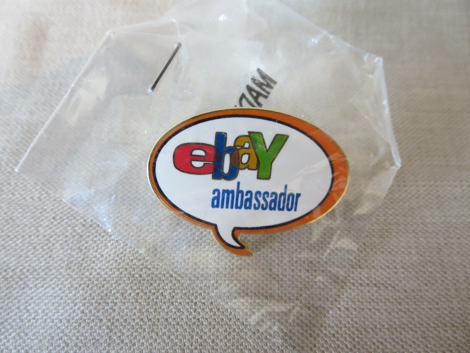 Rare New EBAY AMBASSADOR Pin Brand New Sealed Closed Program Teaching