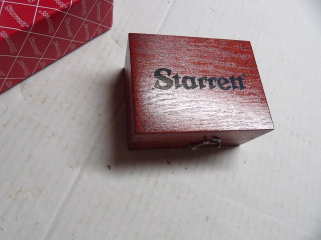 STARRETT  Storage Empty Boxes.   3 3/4