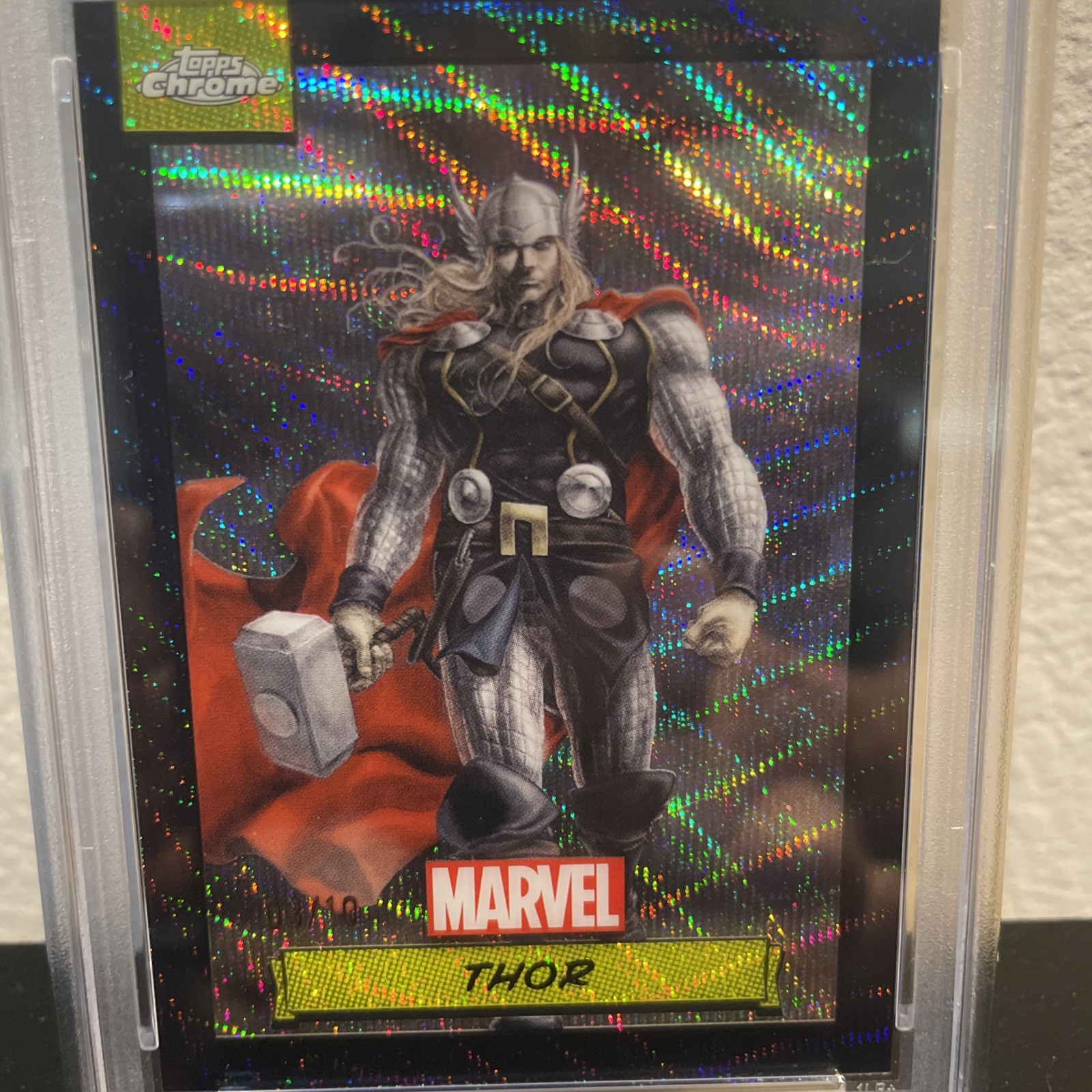 2024 Topps Chrome Marvel Thor /10 Black Wave 2024 Topps Chrome Marvel Thor /10 Black Wave