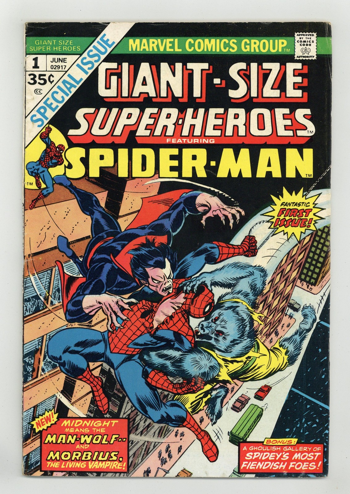Giant Size Super Heroes Featuring Spider-Man #1 VG 4.0 1974
