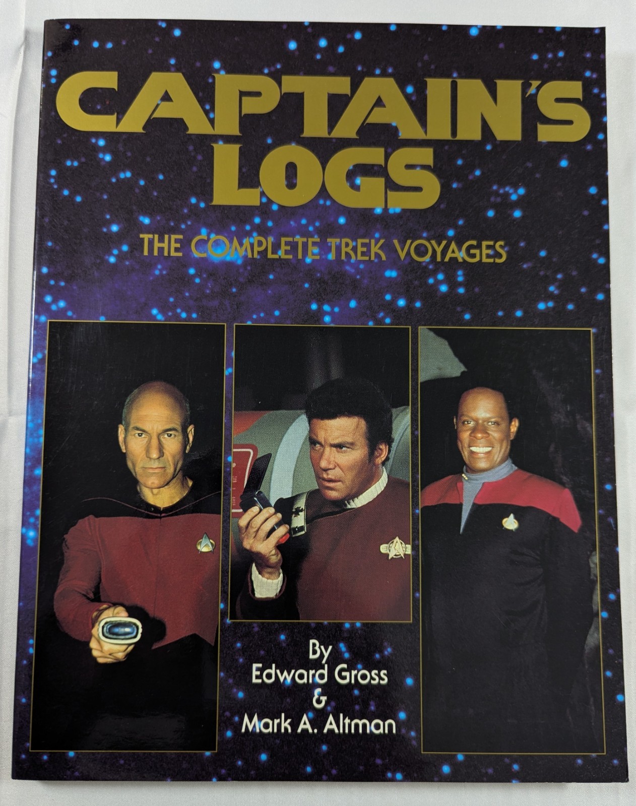 Captain’s Logs The Complete Trek Voyages HC Edward Gross Altman Star Trek Guide
