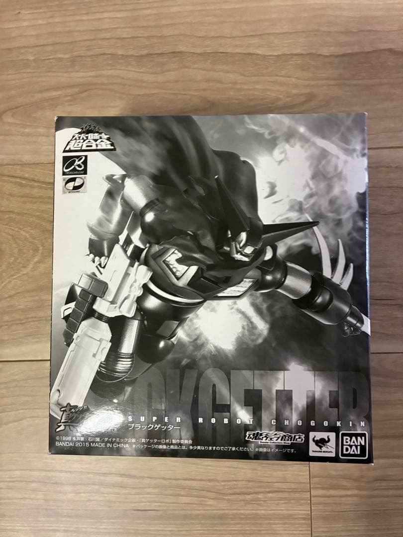 Bandai Super Robot Chogokin Black Getter Robot Figure Tamashii NEW Box Damage