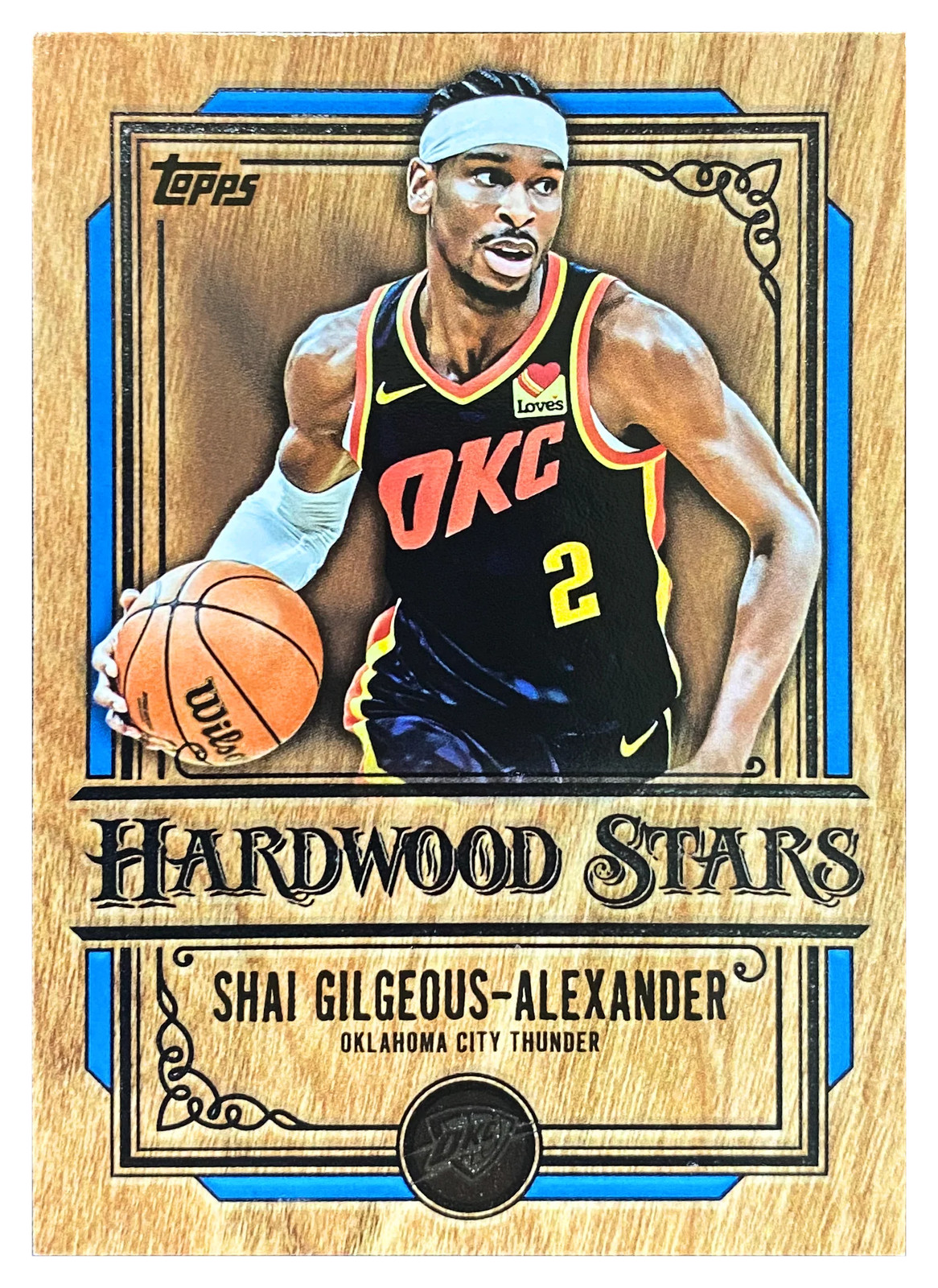 Shai Gilgeous-Alexander 2025/26 Topps Basketball Hardwood Stars #HS-6 Shai Gilgeous-Alexander 2025/26 Topps Basketball Hardwood Stars #HS-6