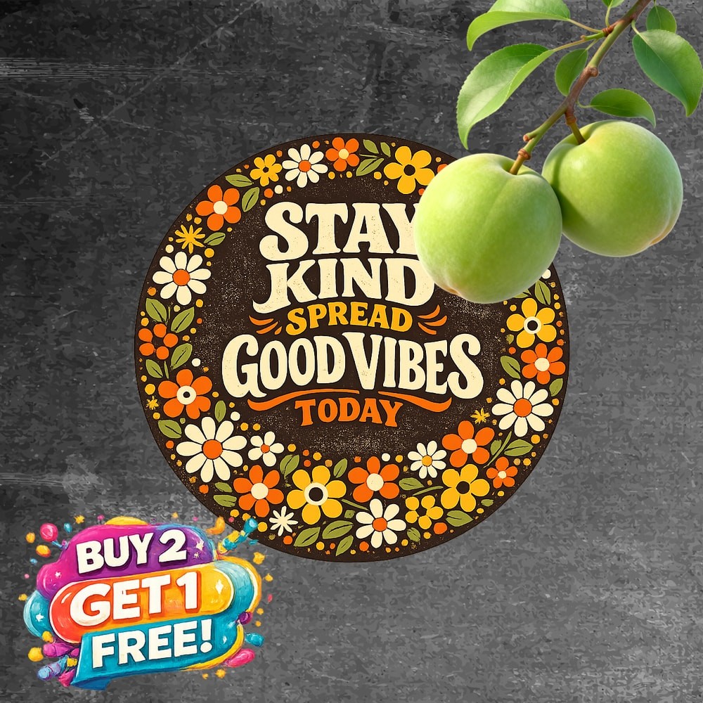 Be Groovy Or Leave 70s Psychedelic Round Metal Sign Hippie Decor Plaque 8x8