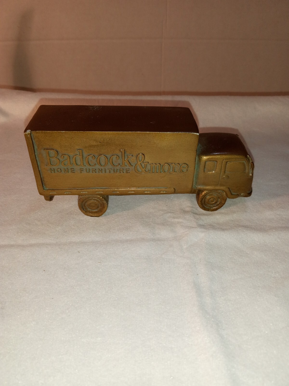 Badcock & More Home Furniture Promotional Truck Bank - Vintage Cast Metal Collec
