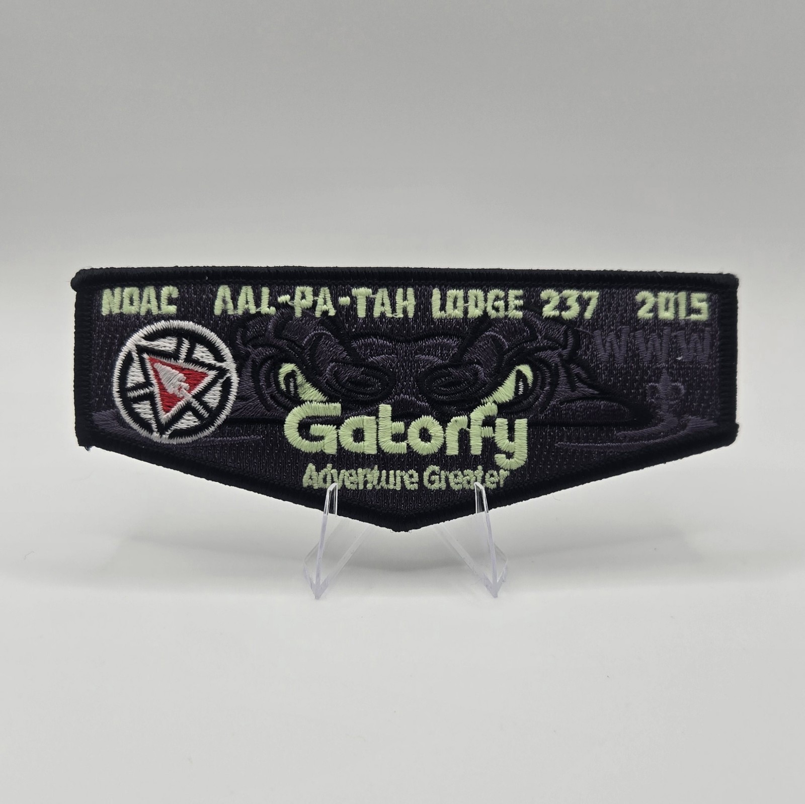 Aal-Pa-Tah Lodge 237 Florida 2015 NOAC Gatorfy Adventure Greater OA Flap Scout Aal-Pa-Tah Lodge 237 Florida 2015 NOAC Gatorfy Adventure Greater OA Flap Scout