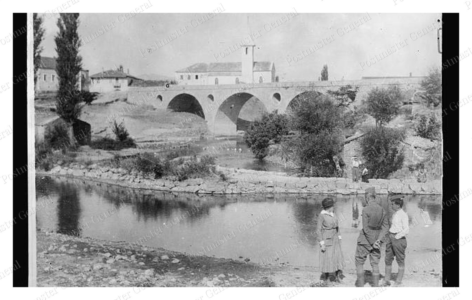 Montenegro River Bridge Standard Postcard COPY RPPC Montenegro River Bridge Standard Postcard COPY RPPC