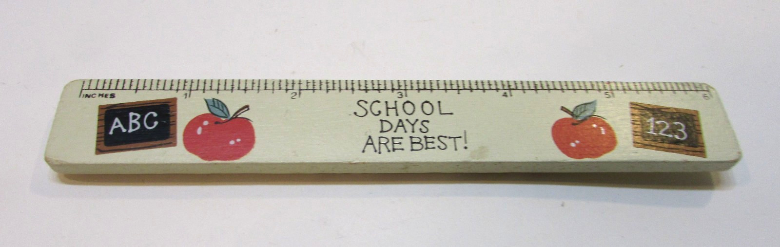 Old 1990\'s White Wood 6\