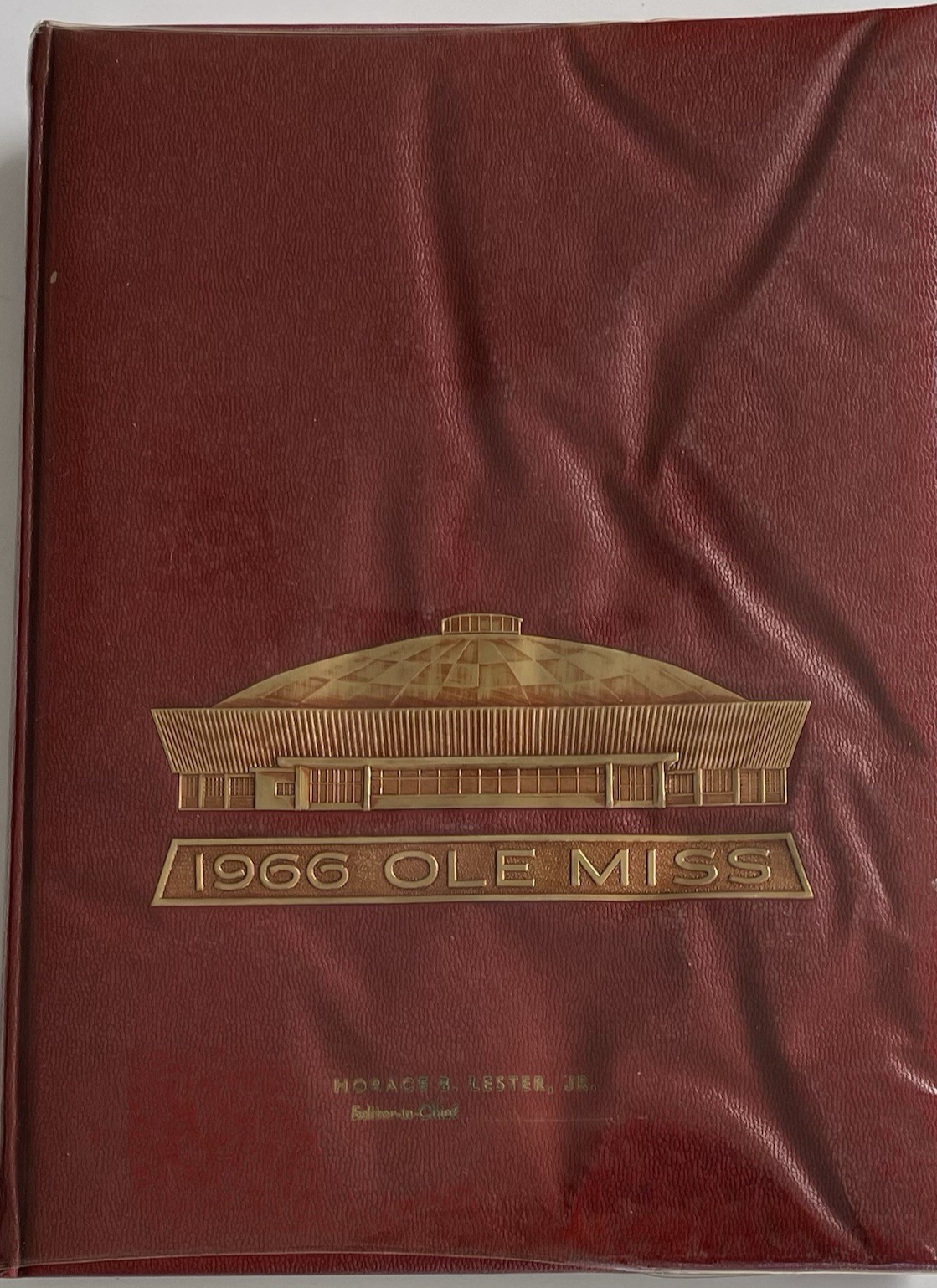 1966 OLE MISS Yearbook University Of Mississippi Rebels Annual Plastic Cover 1966 OLE MISS Yearbook University Of Mississippi Rebels Annual Plastic Cover