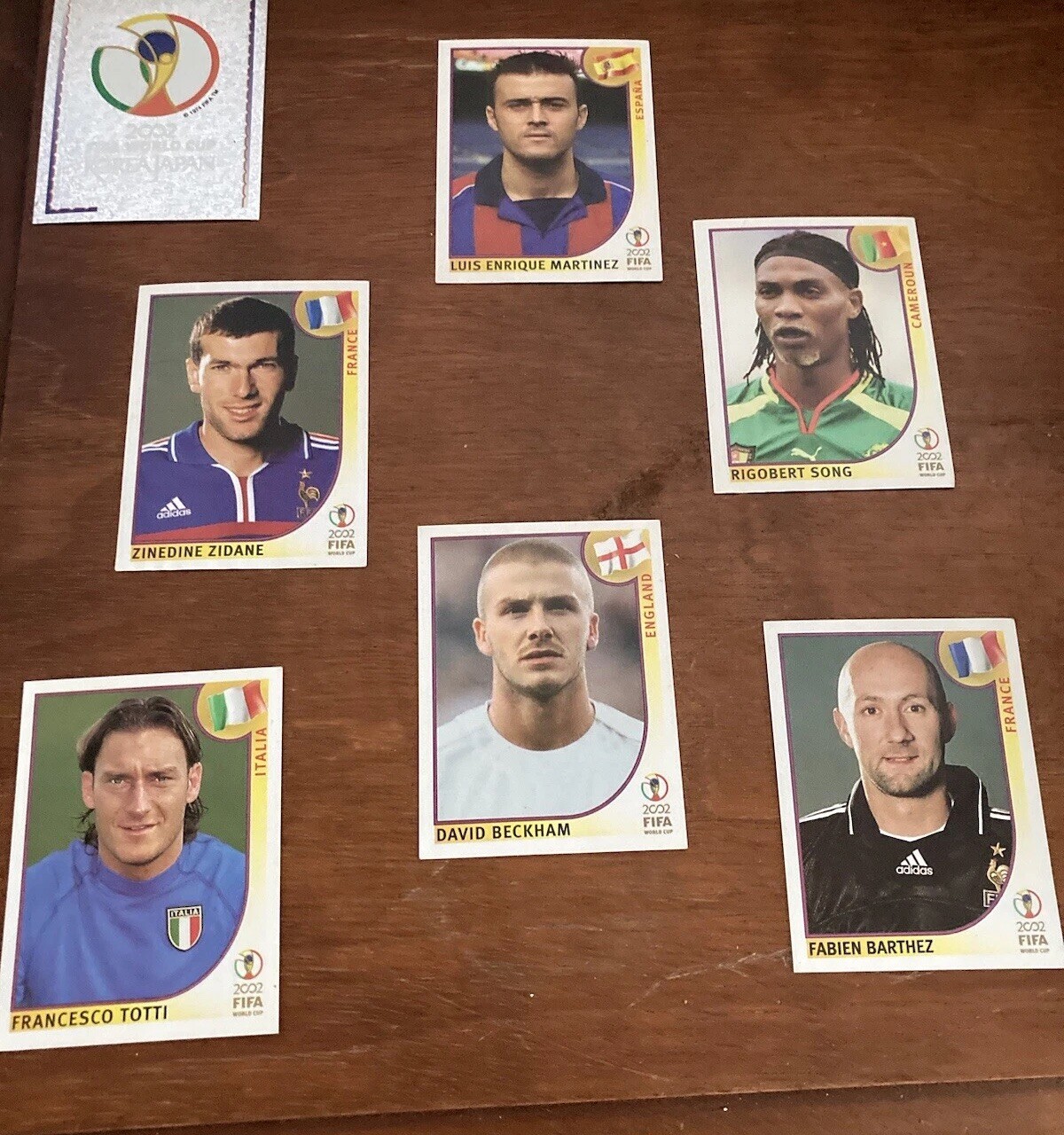 Panini Sticker World Cup 2002