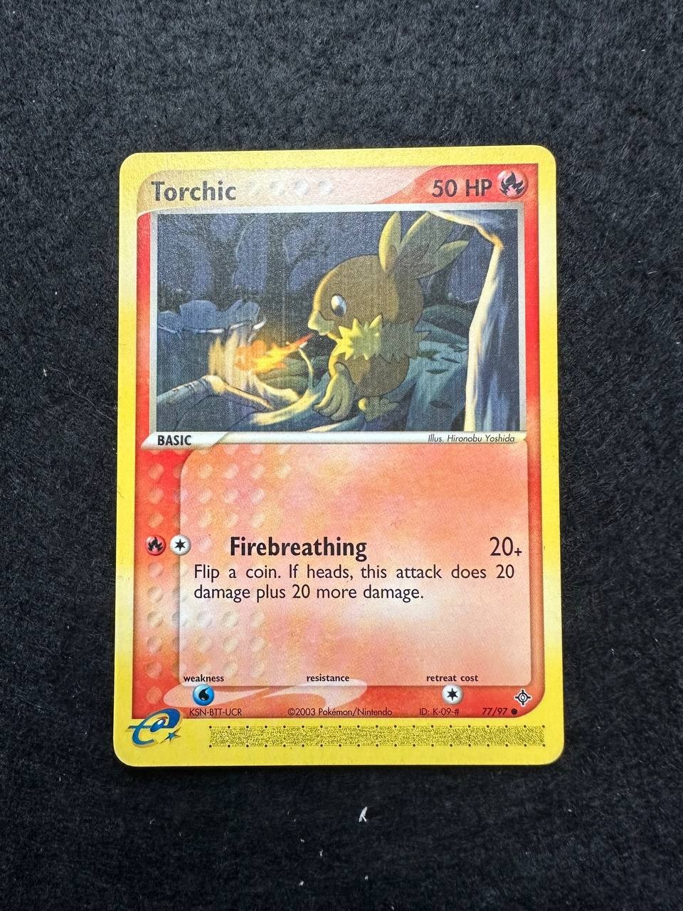 TORCHIC77/97 EX DRAGON CARD POKEMON ENG COMMON TORCHIC77/97 EX DRAGON CARD POKEMON ENG COMMON
