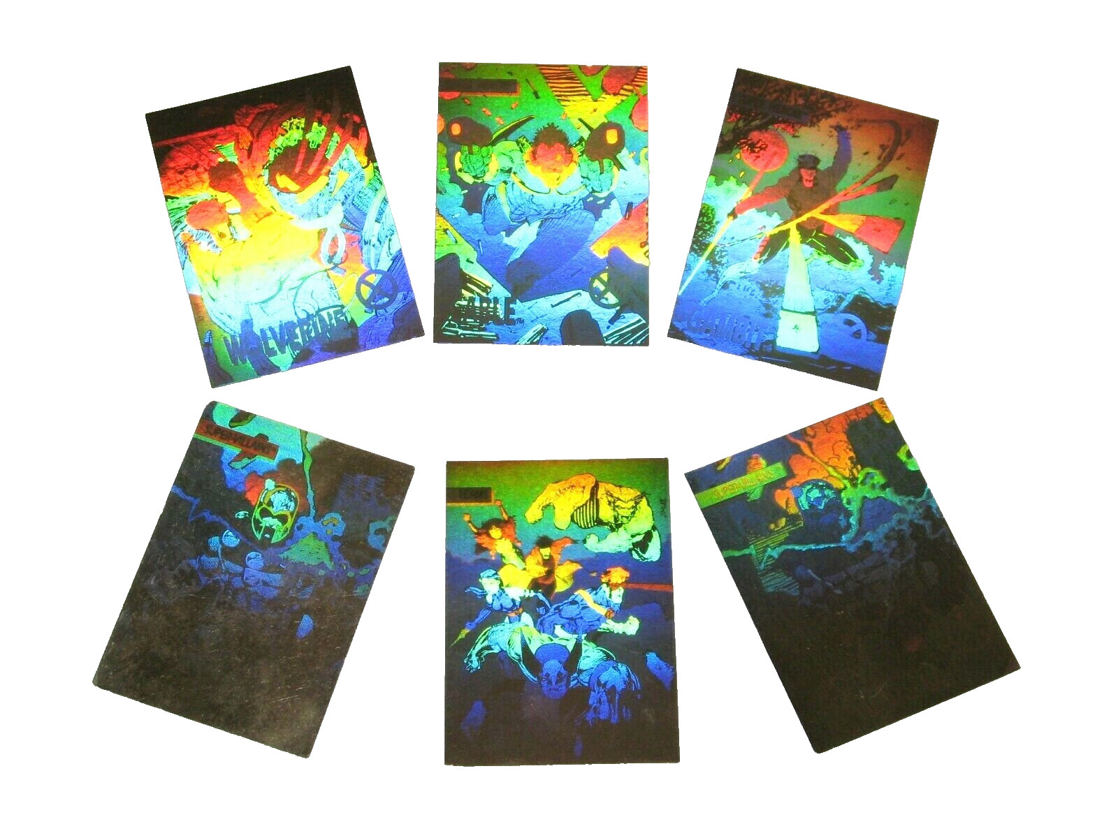 1992 X-MEN IMPEL GOLD HOLOGRAM INSERT 5 CARD SET MARVEL JIM LEE + MAGNETO PROMO 1992 X-MEN IMPEL GOLD HOLOGRAM INSERT 5 CARD SET MARVEL JIM LEE + MAGNETO PROMO