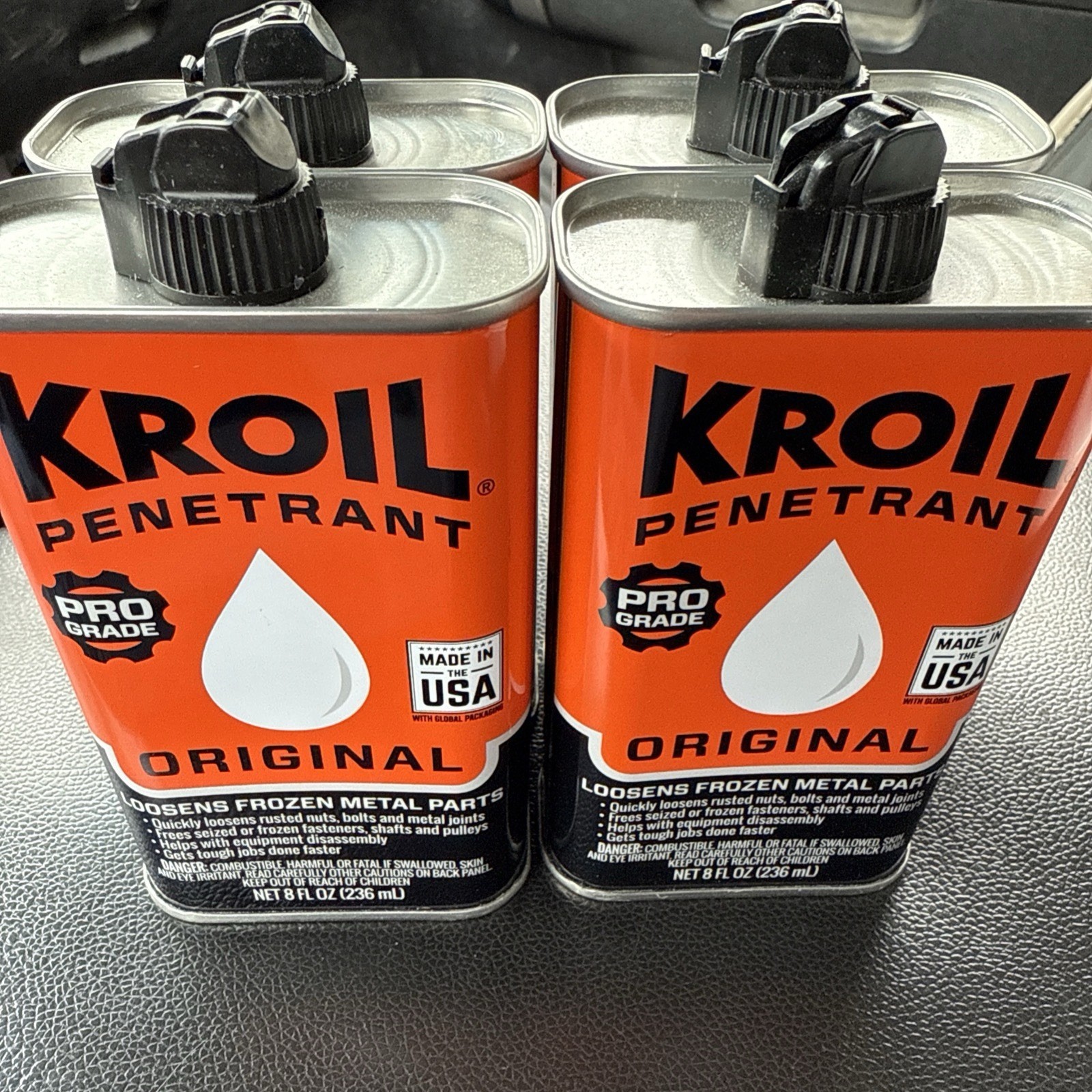 Kano Kroil Penetrant Original 8 Ounce Cans, 4 Pack, Made In USA