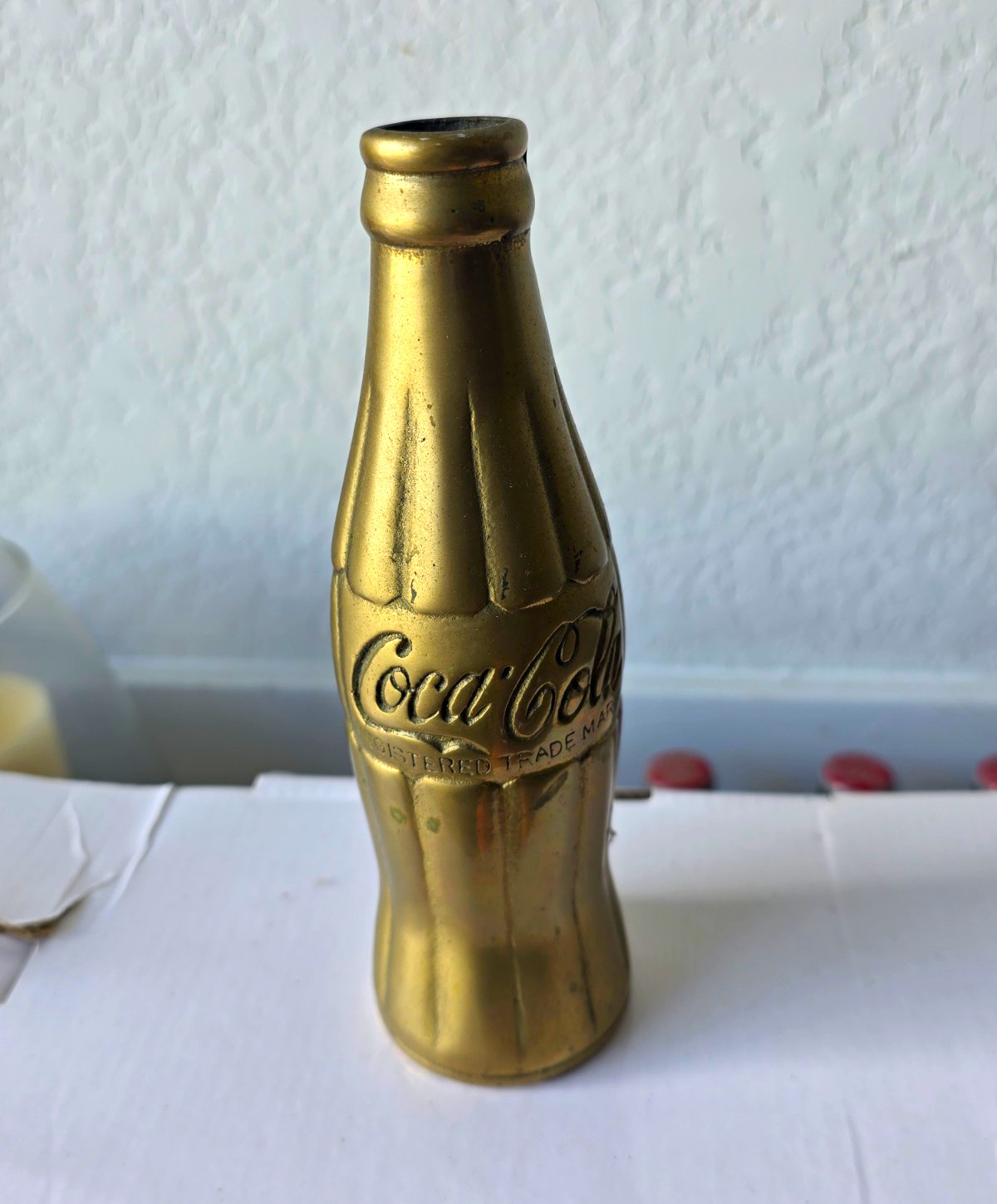 Coca-Cola 1986 75th Anniversary Gold Bottle Lot, Univ of Louisville Champs