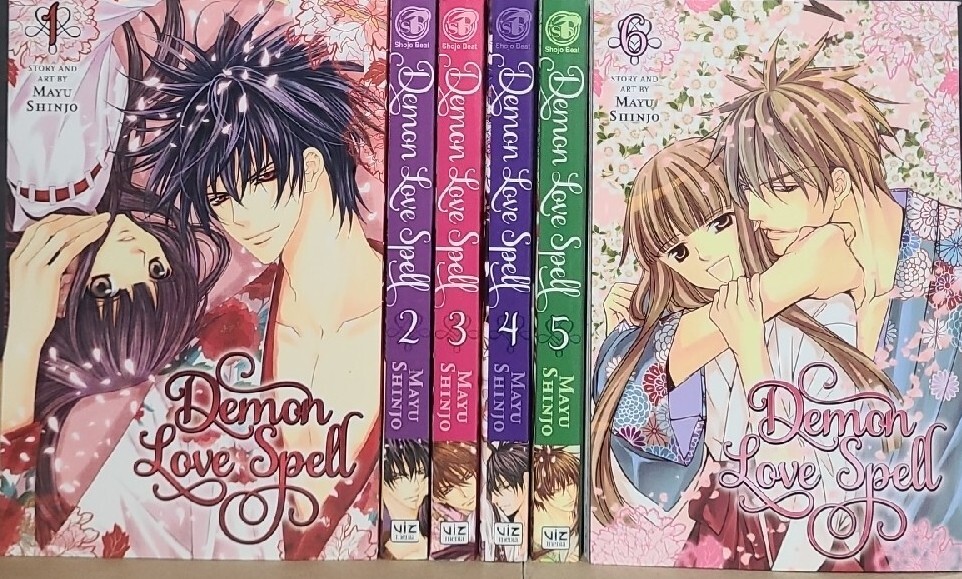 Demon Love Spell manga Vol 1-6 English Graphic Novel Brand NEW complete set Viz