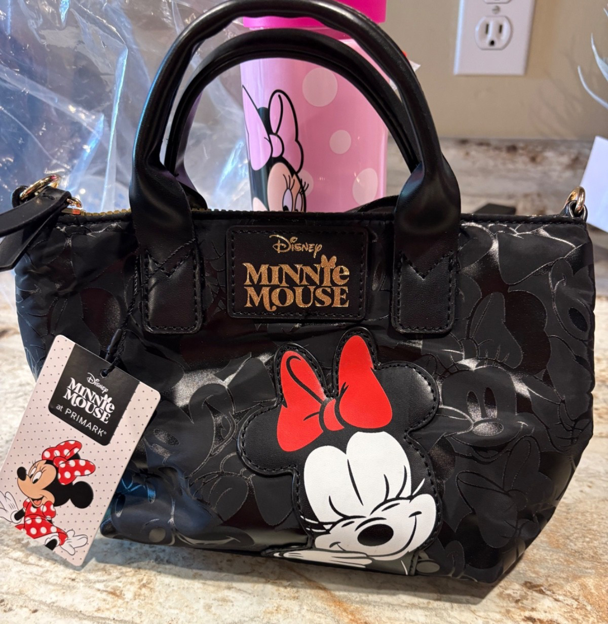 New Primark Minnie Mouse Purse with crossbody strap