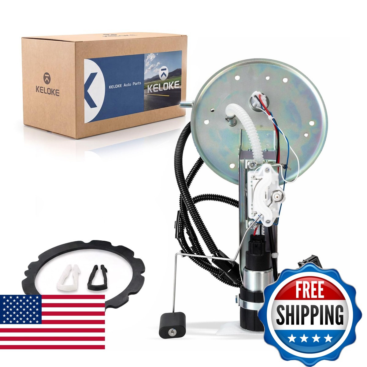 KELOKE Electric Fuel Pump Module Assembly for Ford Lincoln Mercury