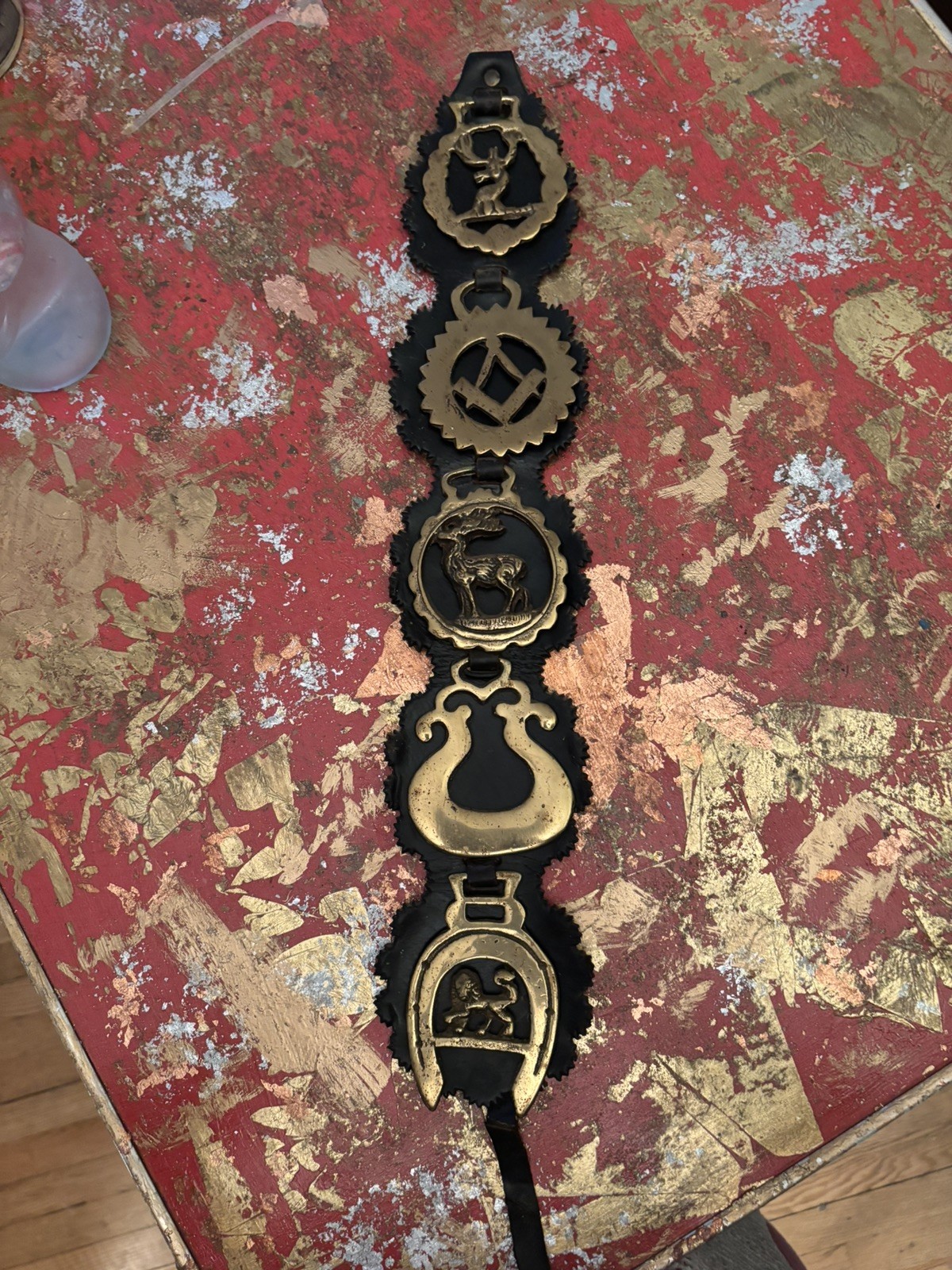 Horse Brass Medallions With Maker \