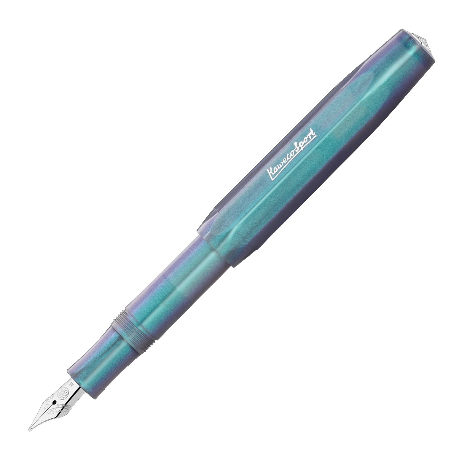 Kaweco Lunar Sport Fountain Pen in Shadow Blue - Extra Fine Nib - NEW in Box