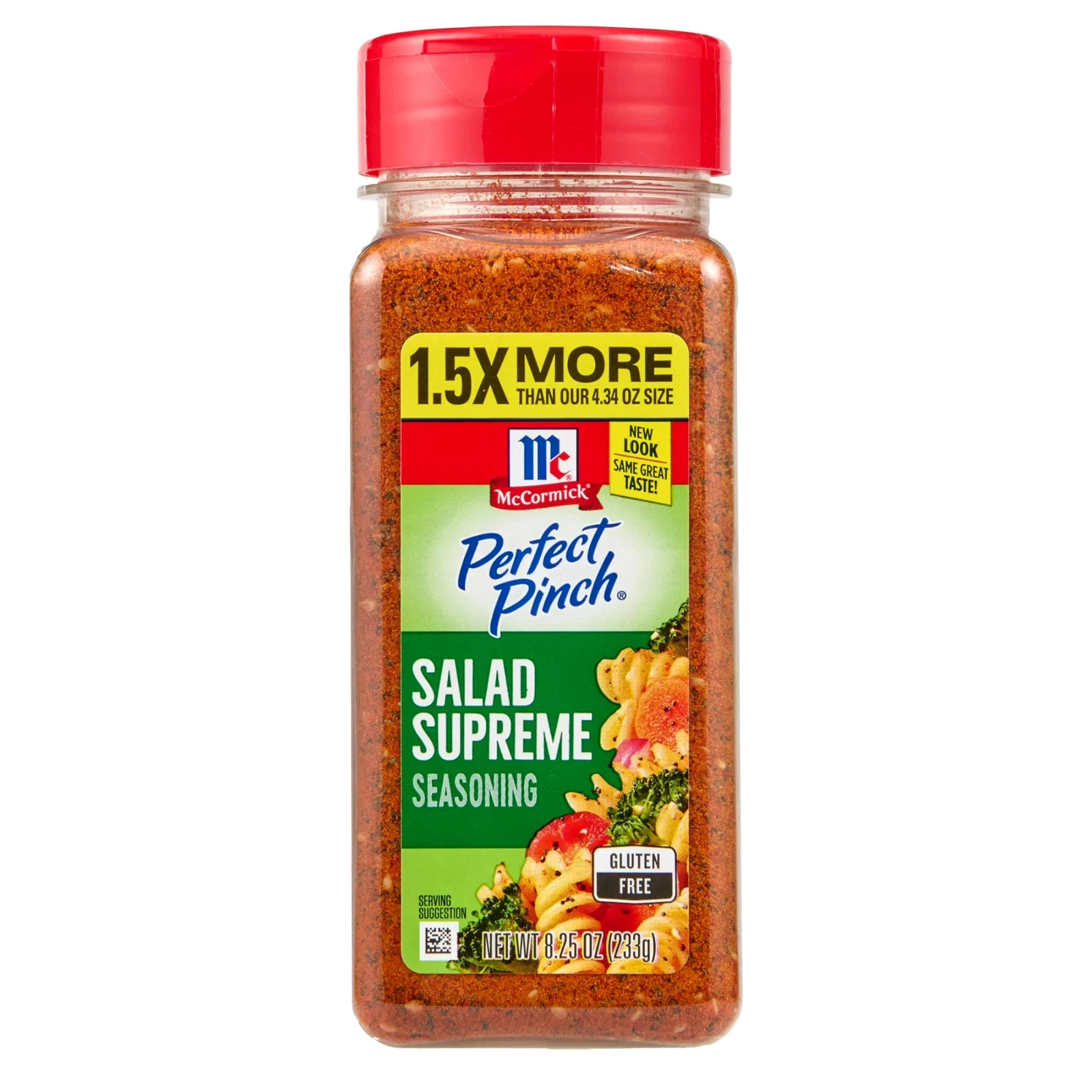McCormick Perfect Pinch Gluten Free Salad Supreme Seasoning, 8.25 oz Bottle McCormick Perfect Pinch Gluten Free Salad Supreme Seasoning, 8.25 oz Bottle