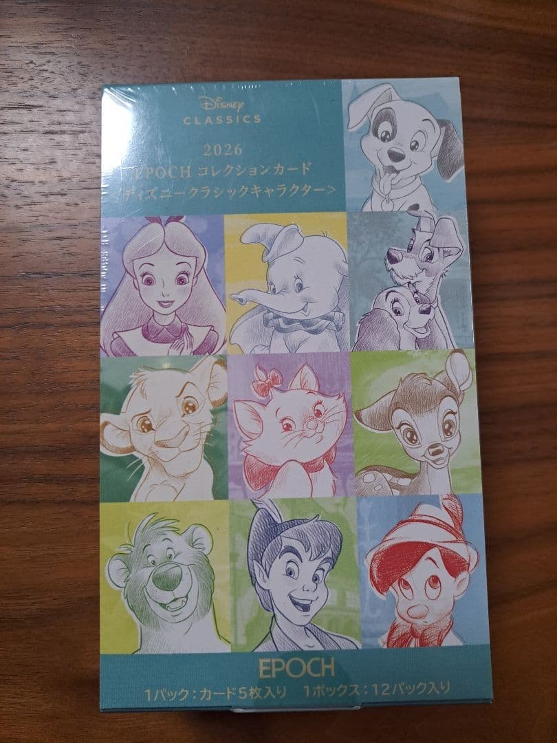 2026 EPOCH Collection Cards: Disney Classic Characters Box  Sealed
