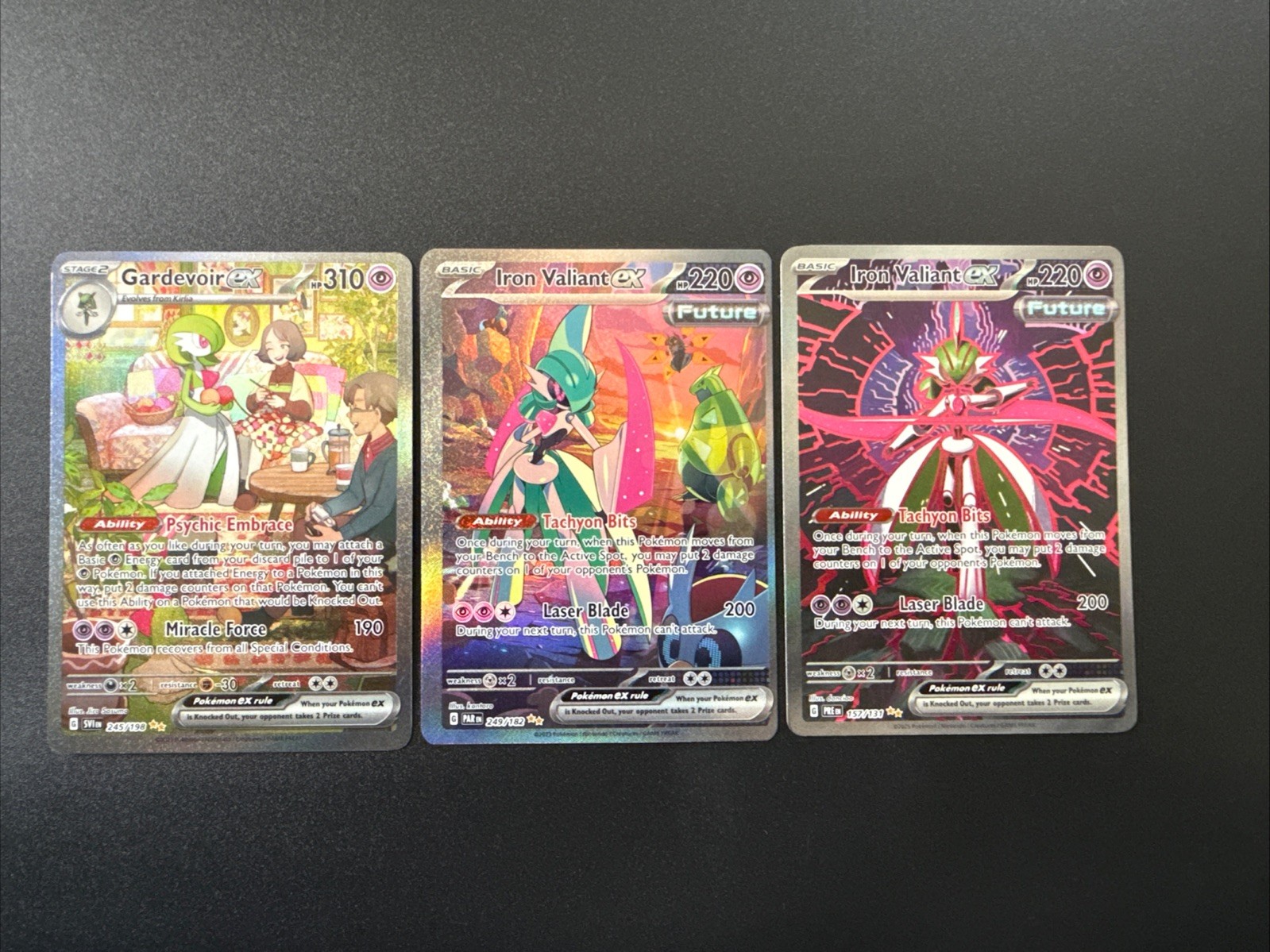 Gardevoir EX, Iron Valiant EX, Iron Valiant EX Special Illustration Rare
