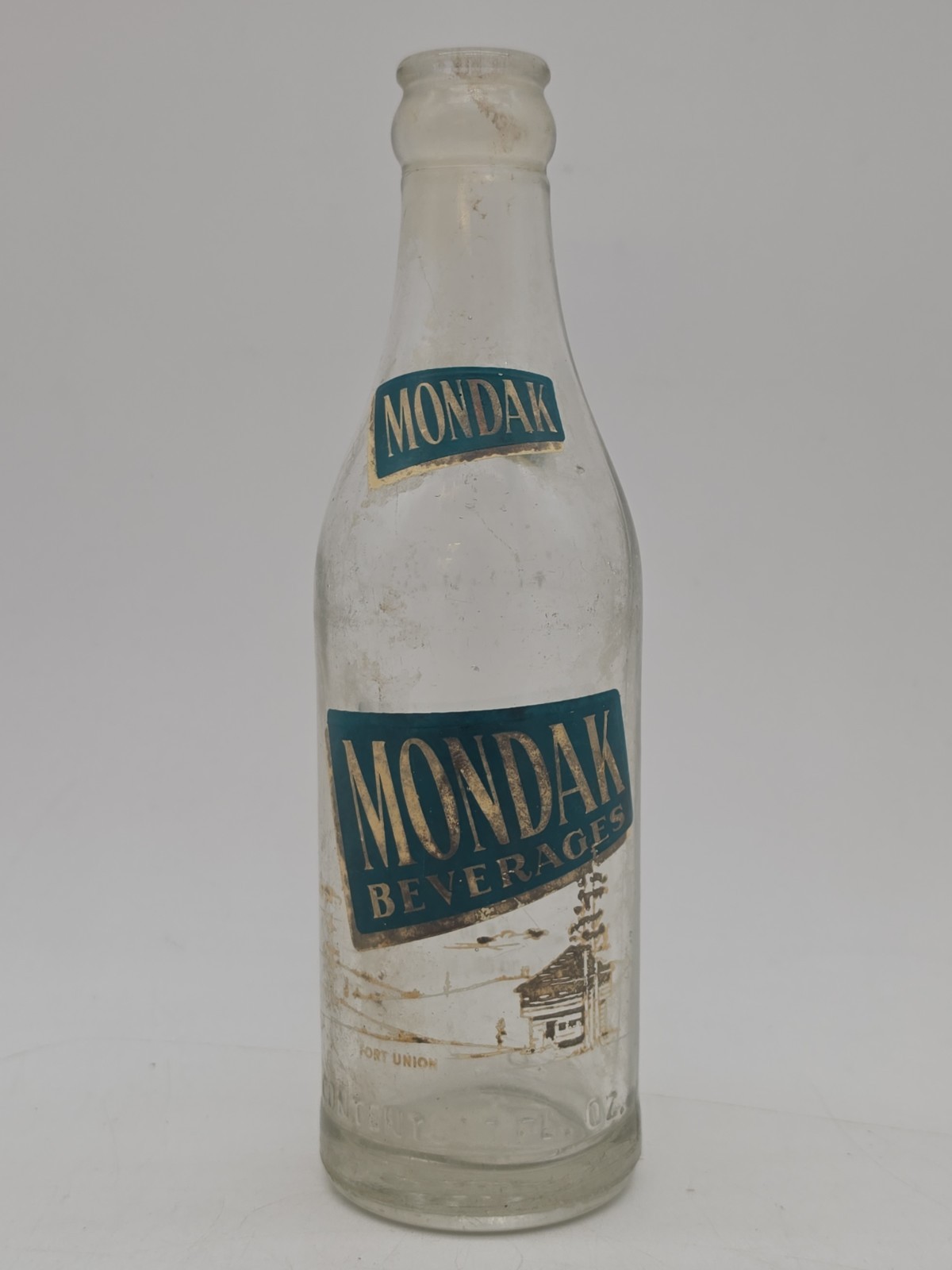 Vintage Mondak Beverages Soda Fort Union 8\