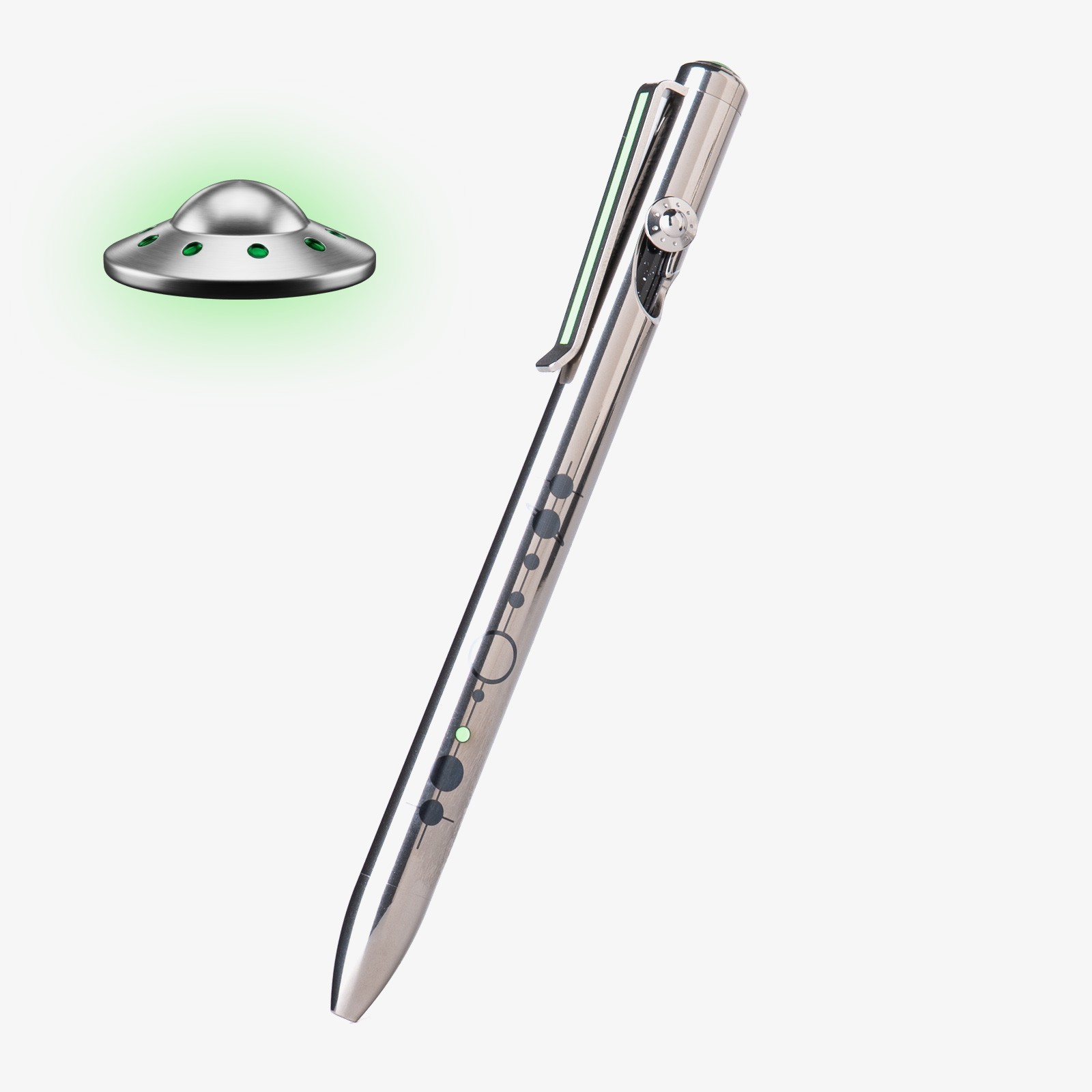 Tactile Turn Pen Roswell Bolt Action Titanium Standard UFO Alien