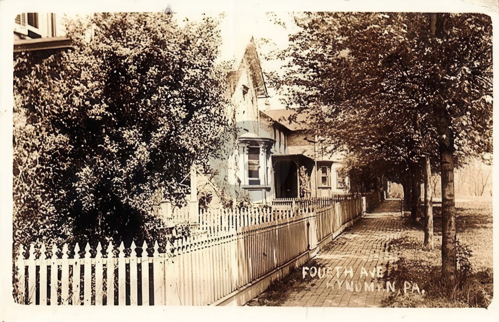 Fourth Street Hyndman PA Pennsylvania RPPC Photo Postcard COPY Fourth Street Hyndman PA Pennsylvania RPPC Photo Postcard COPY