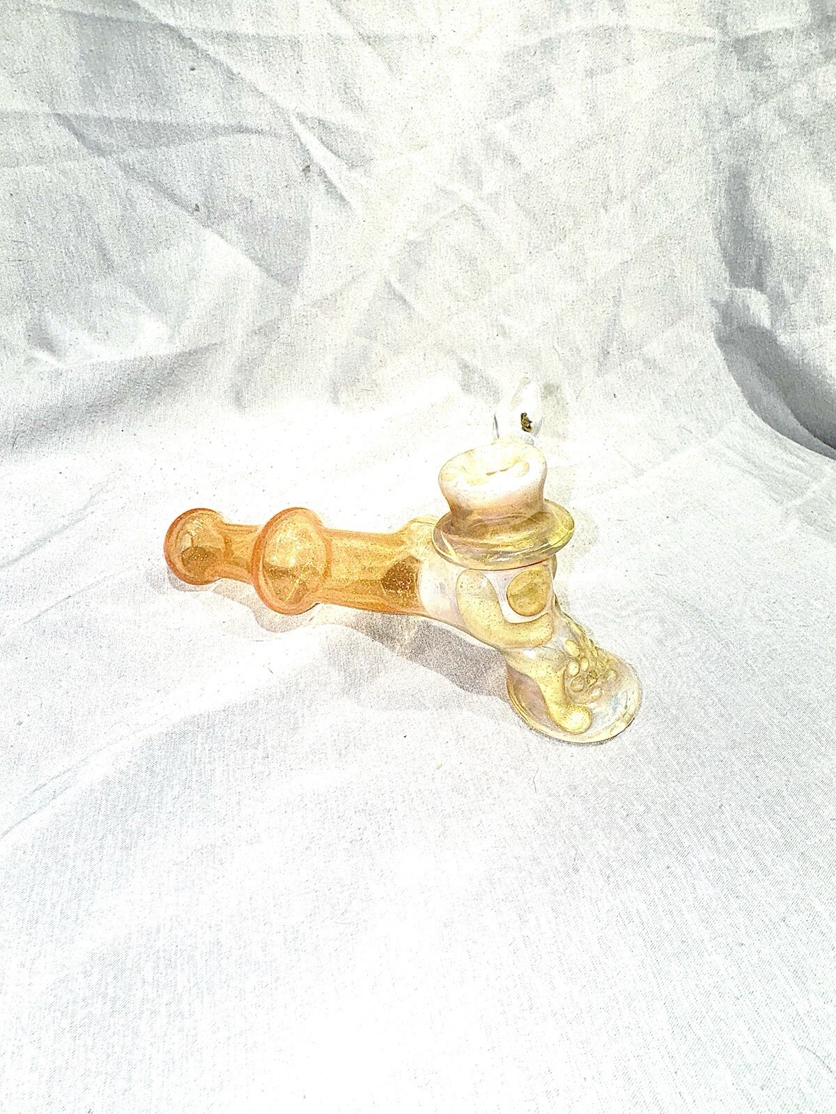 Travis Wigger Snodgrass Apprentice Top Hat Skull UV Reactive Pipe