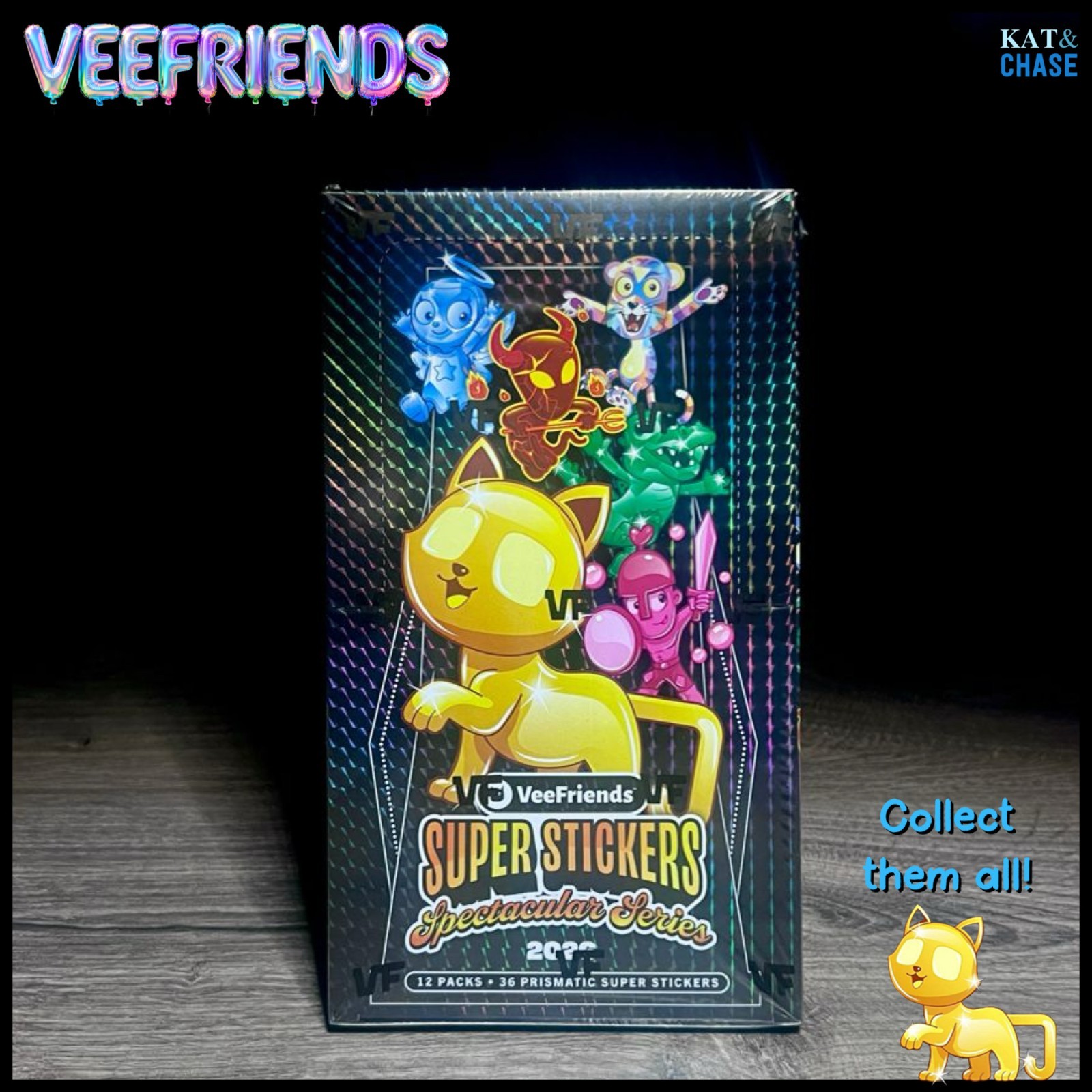 Sealed 2026 Veefriends Spectacular Series Hobby Box Super Stickers NIB