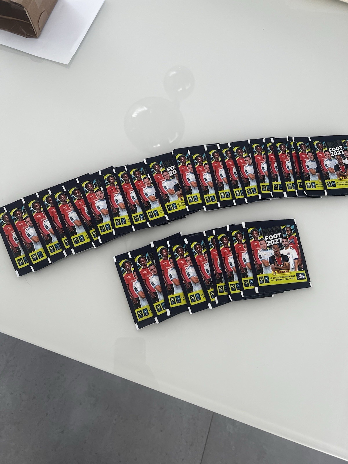 2021 Panini 31 Pack Football Ligue 1 Stickers New