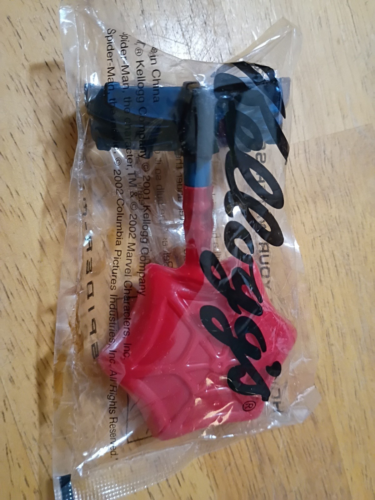 2001 Marvel Spider-Man Kellogg’s Cereal Promotional Water Squirter Toy 2001 Marvel Spider-Man Kellogg’s Cereal Promotional Water Squirter Toy