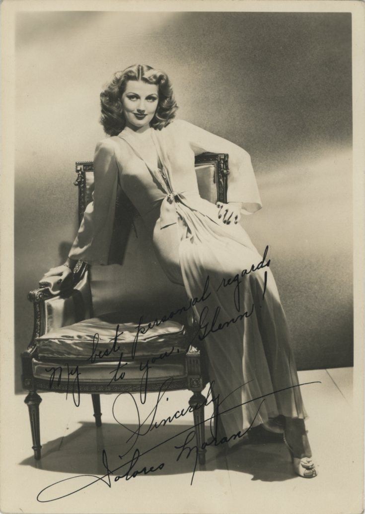 Dolores Moran - Signed Vintage Photograph