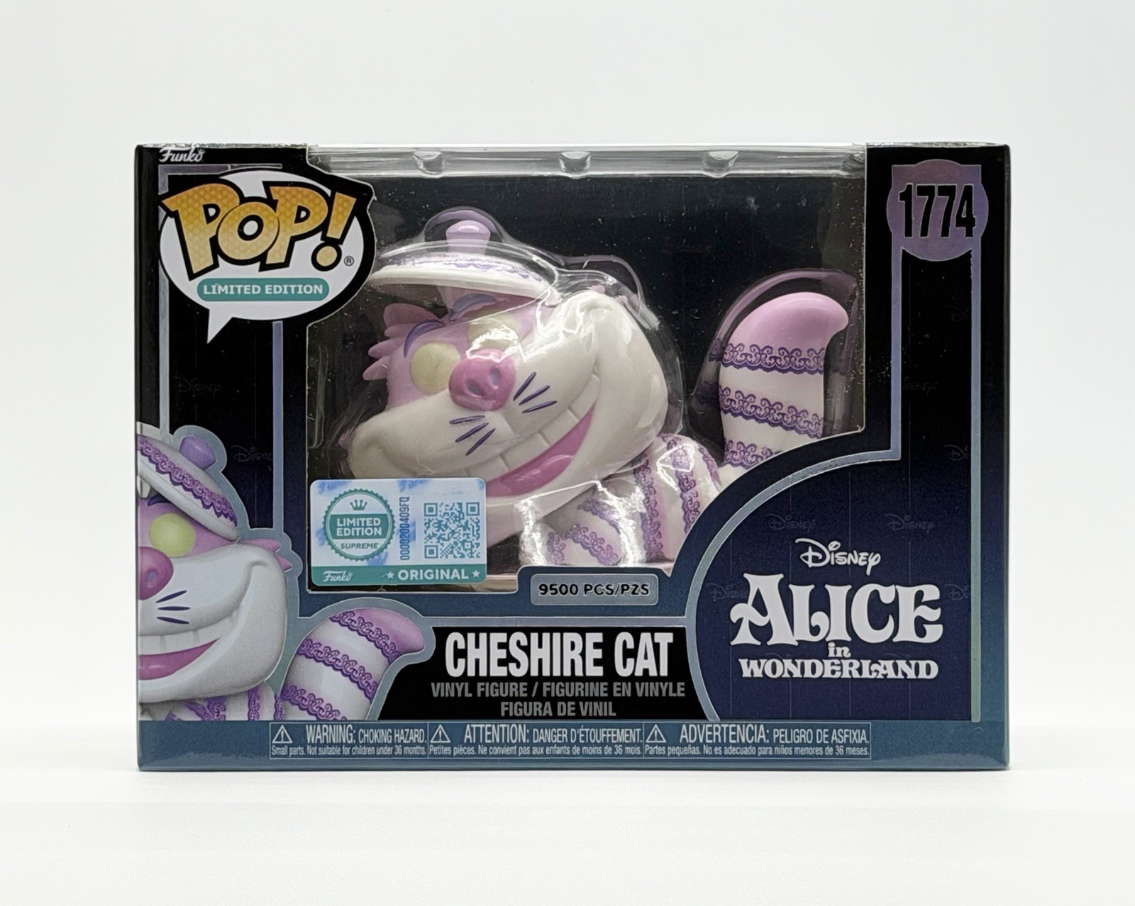 Funko Pop Alice In Wonderland #1774 Cheshire Cat LE 9500 Box Lunch Exclusive