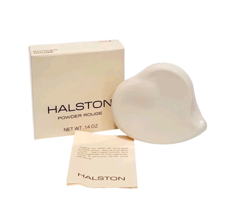Vintage Halston Elsa Perreti Heart Design Pink-3 Powder Rouge 0.14oz SEE DESCRIP Vintage Halston Elsa Perreti Heart Design Pink-3 Powder Rouge 0.14oz SEE DESCRIP