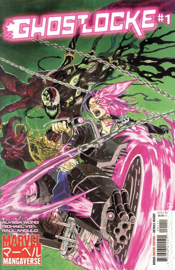 Marvel Mangaverse Ghostlocke 1A 2026 Stock Image