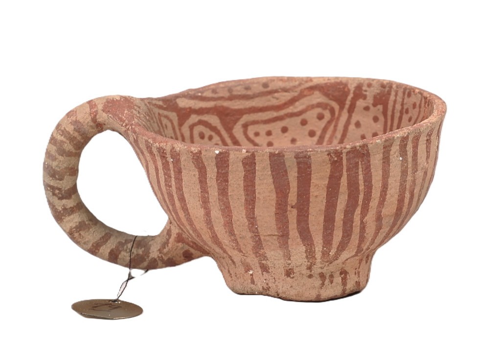 Mohave Teacup Pottery   ca. 1910  Size 1.75